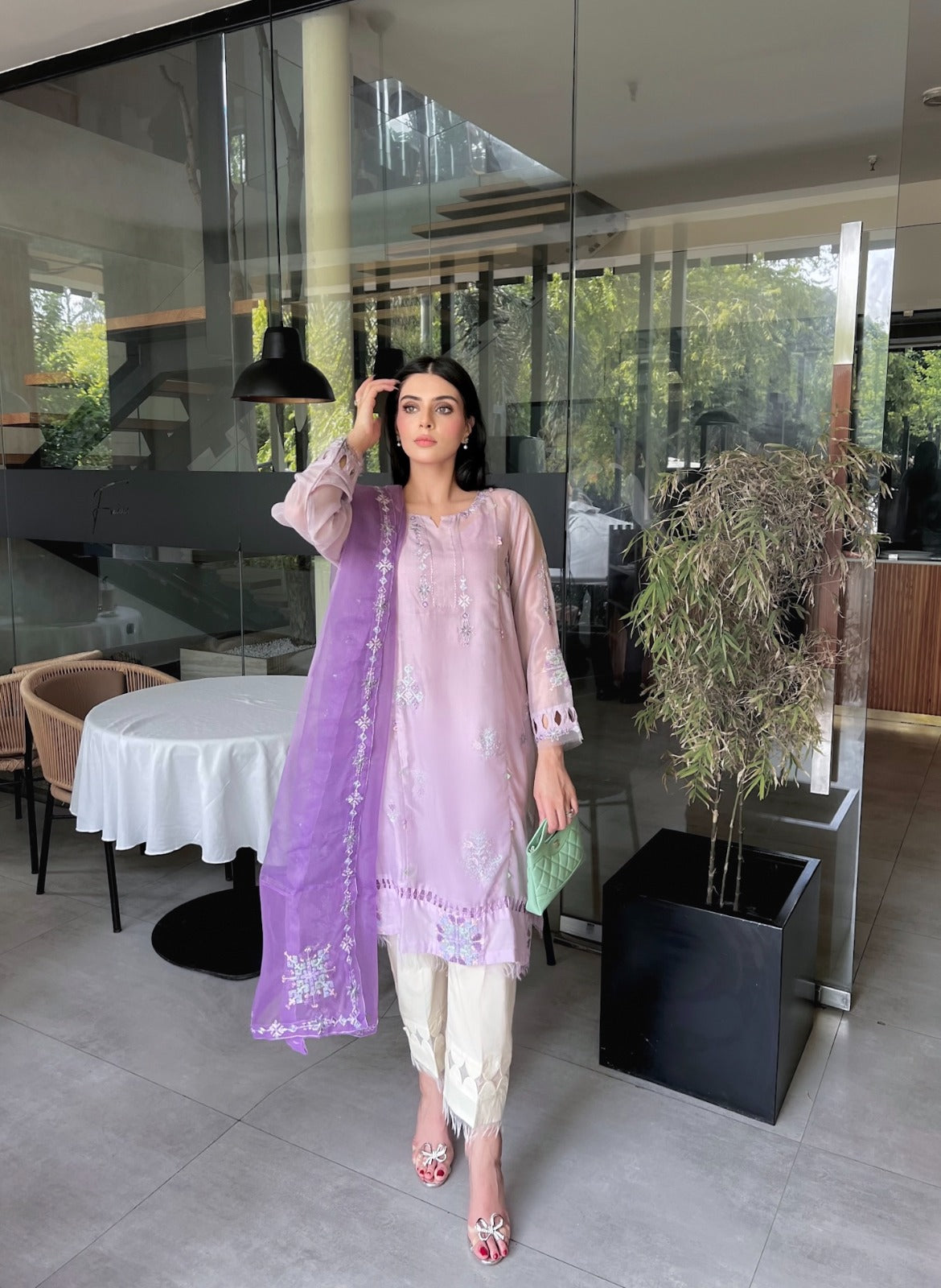4 PIECE EMBROIDERED PRET - RUA