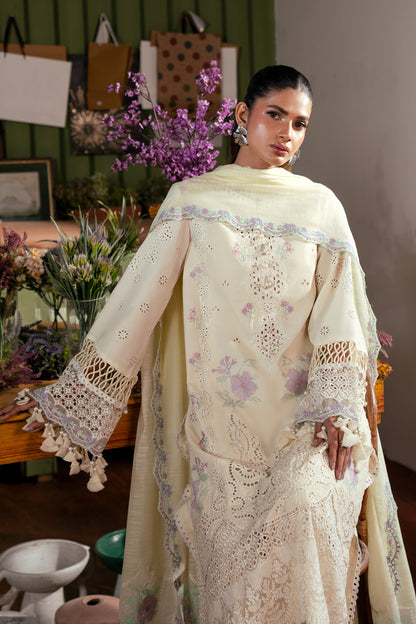 3 PIECE EMBROIDERED LAWN - SEREN (Luxury Lawn)