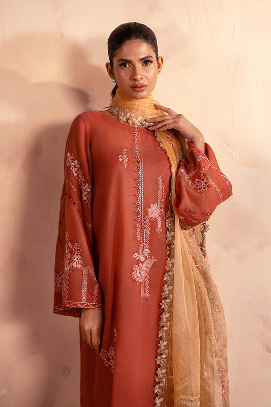 4 PIECE EMBROIDERED PRET - AILA
