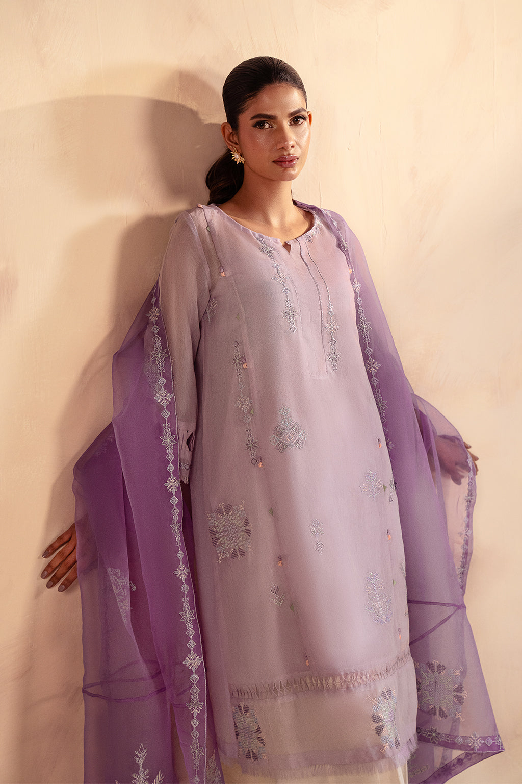 4 PIECE EMBROIDERED PRET - RUA